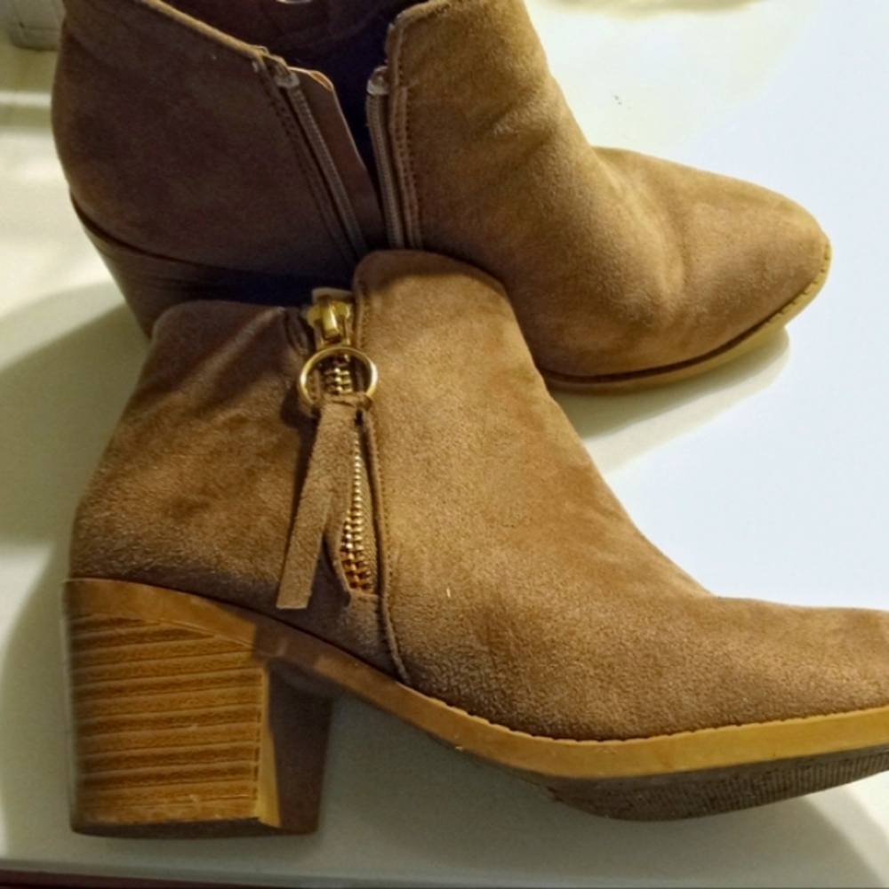 The Main Street Exchange Brown Suede Ankle Boots